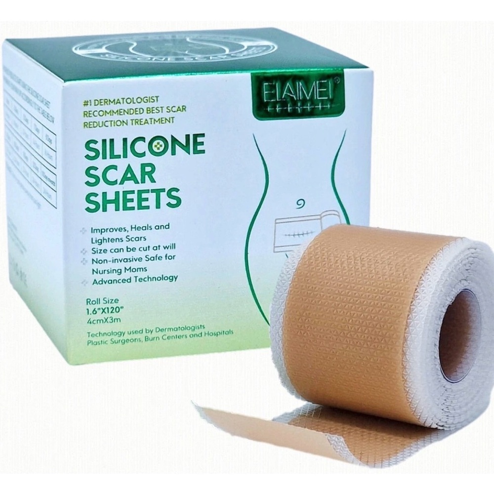 Silicone Scar Sheets - Tan